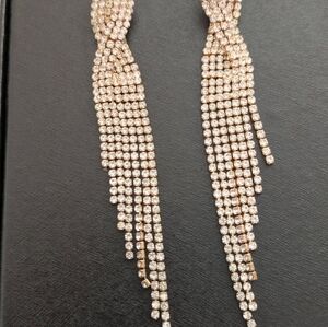✨SALE: 2 for 50% off!✨ 4" long chandelier earrings with gift box